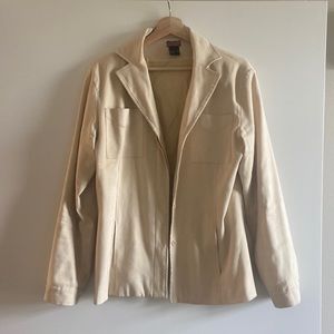 Suede Blazer Jacket